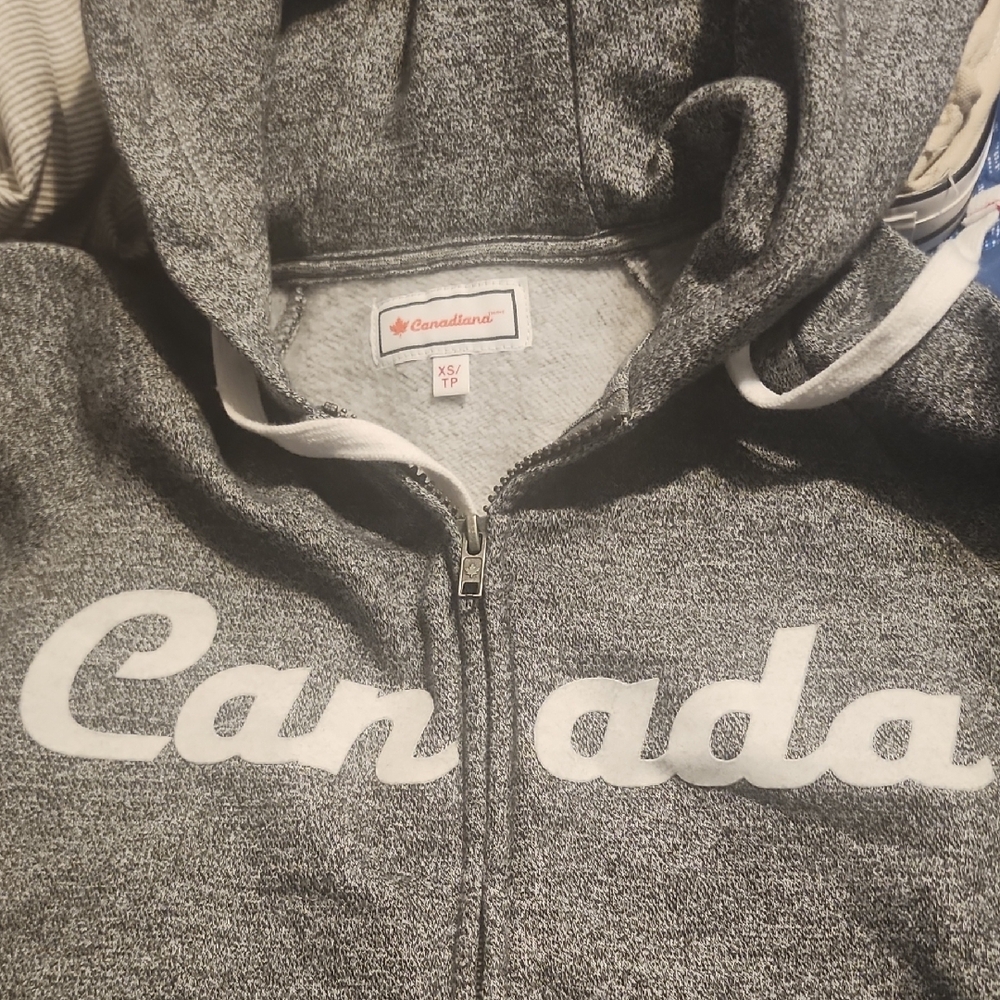 Gray Zip-Up Hoodie
